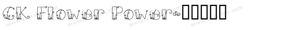 CK Flower Power字体转换